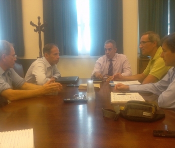 Συνάντηση του ΔΣ της Πανελλήνιας Ομοσπονδίας Προπονητών Αθλημάτων με το βουλευτή Γιώργο Μαυρωτά