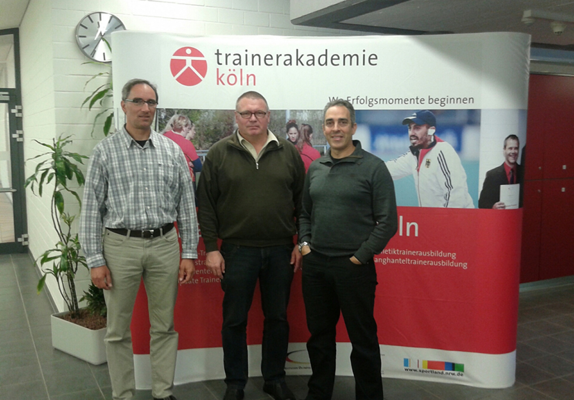 ΜΝΗΜΟΝΙΟ ΣΥΝΕΡΓΑΣΙΑΣ ΠΟΠΑ ΜΕ TRAINERAKADEMIE KOELN